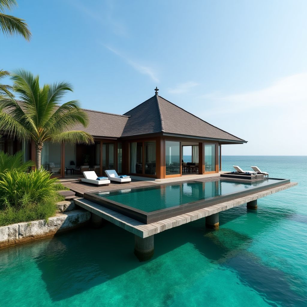 Private villa at Blue Lagoon Resort