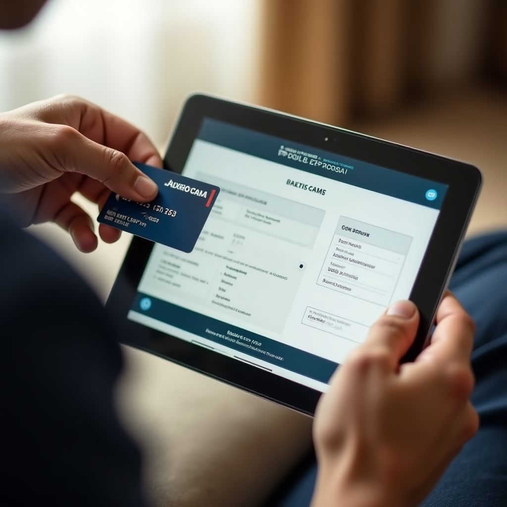 Secure online booking process